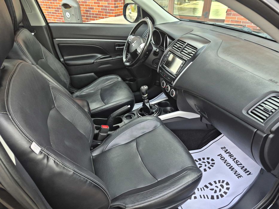 Śliczny Mitsubishi ASX NAVI*Klimatron*Alu*SKÓRY*Xenon*PANORAMA  KAMERA
