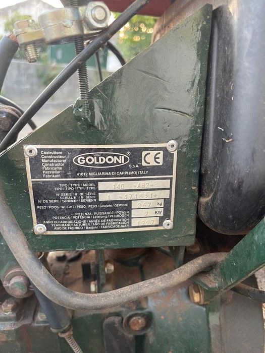 Motocultivador Goldoni(14cv)- Fresa/Reboque/Motor de Arranque