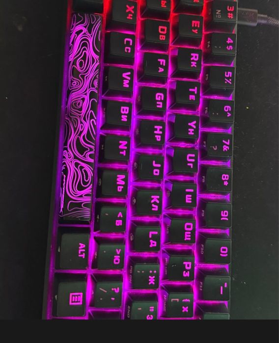 Клавіатура Hyperx aloy origins 60%