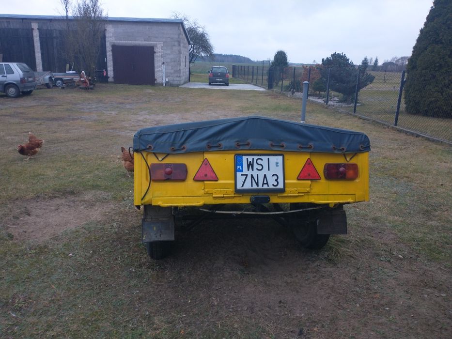 Przyczepka samochodowa MAZ 8114