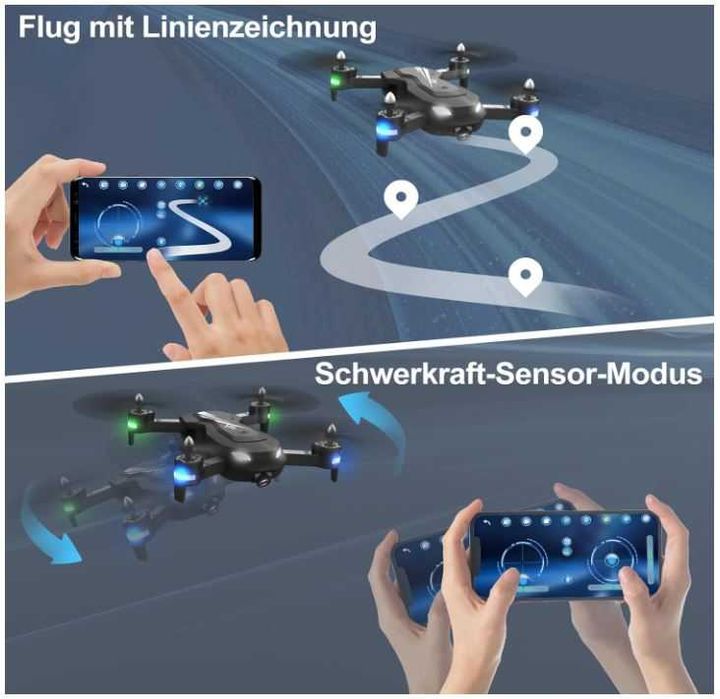 Dron Wipkviey T26 z kamerą HD 1080P i 2 akumulatorami