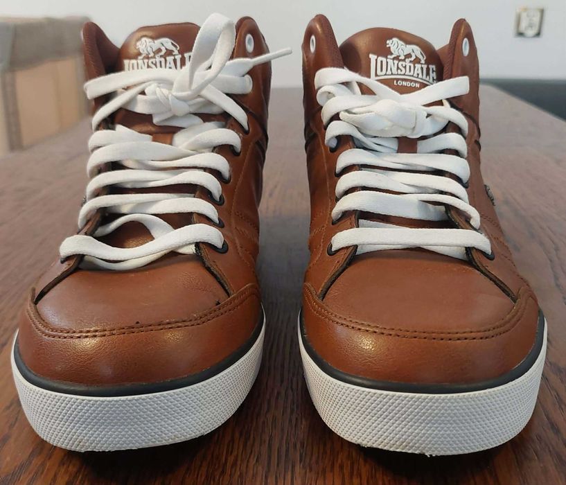 Buty męskie skórzane LONSDALE Canons rozmiar 43