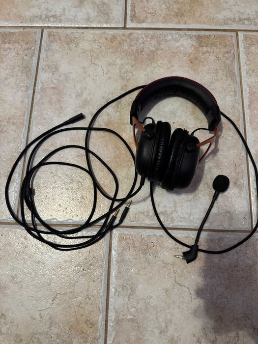 HyperX Cloud II – zestaw słuchawkowy do gier (czarno-czerwony)