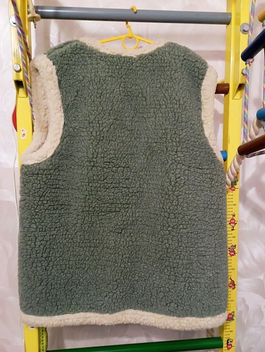 Новий желет овчиний XXXL (50-52)