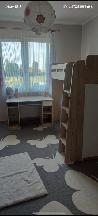 Łóżko z antresolą