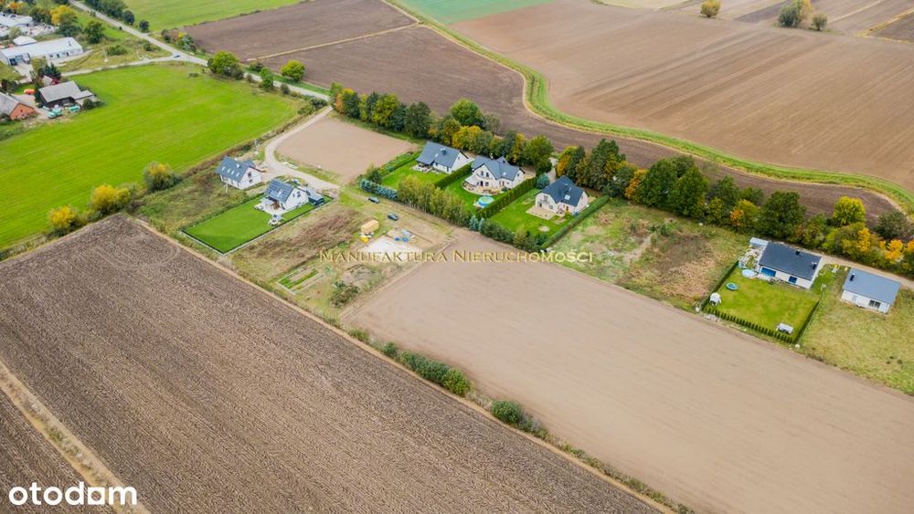 Działki budowlane w Suchym Dębie | Prąd i woda w drodze