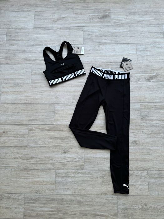 США! Жіночий спортивний костюм Puma Strong Легінси+Топ Оригінал! XS