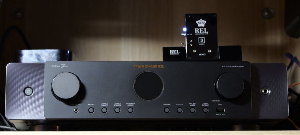 Amplituner MARANTZ Cinema 70s Czarny 7.2-kanałowy