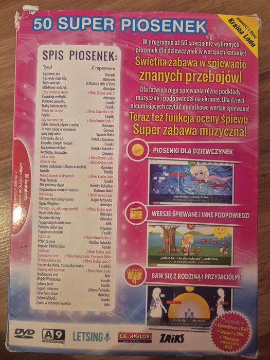 Karaoke dla dziewczynek - z mikrofonem