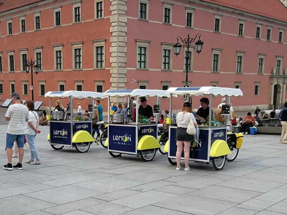 Rowery gastronomiczne Lemon Bike lemoniada 2 szt. działający biznes