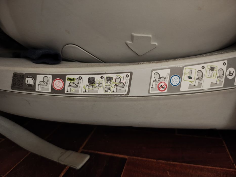 Cadeirinha Auto Römer Dualfix cinzenta (NÂO ACEITO MBWAY)