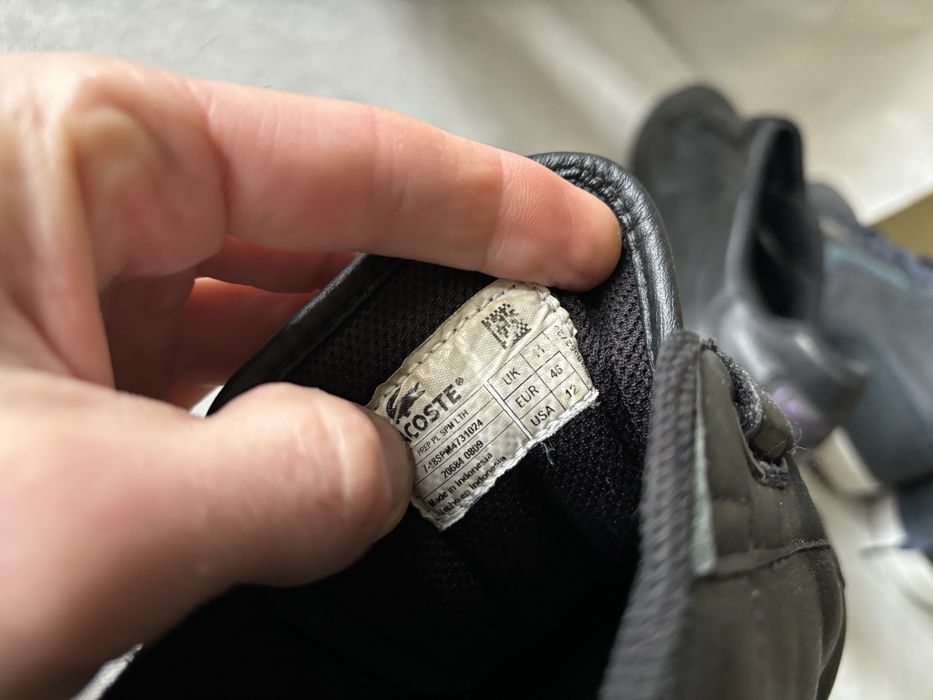 45-46 nike кросівки lacoste