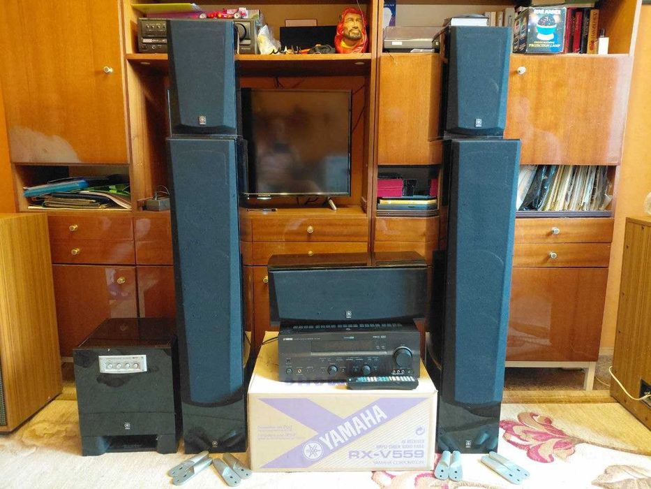 Комплект акустики Yamaha з ресивером