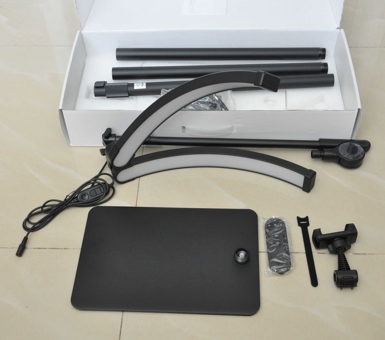 Хіт! Оригінальна кільцева лампа велика професійна 54см RL-21,18 штатив