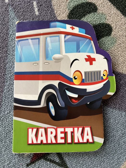 Książeczka dla dzieci „karetka”