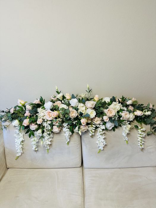 Композиції з штучних квітів/Весільна арка/Екібана/Декор весілля/фасаду