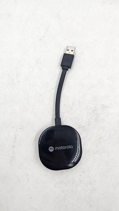 outlet adapter bezprzewodowy motorola ma1 do android auto usb bt czarny