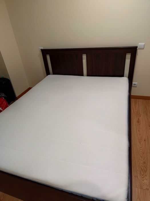 Cama casal colchão colchão