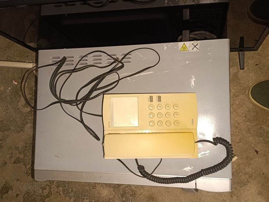 Telefone antigo,trabalha
