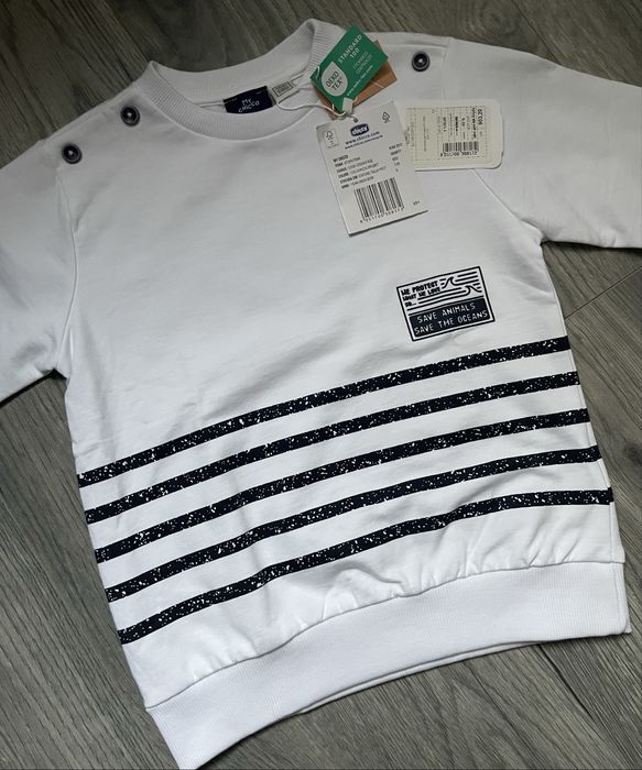 Дитячий світшот Chicco Giacomo, розмір на 5 років (110 см). НОВИЙ.