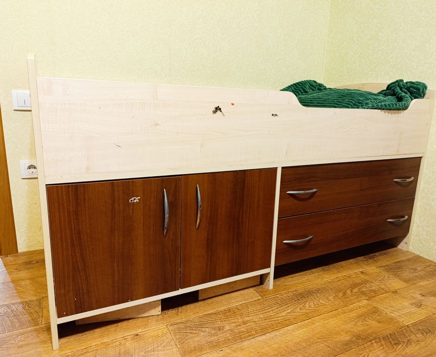 Дитяче ліжко 160 см, кровать шкаф