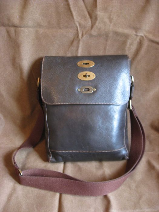 Сумка мужская кожаная Mulberry