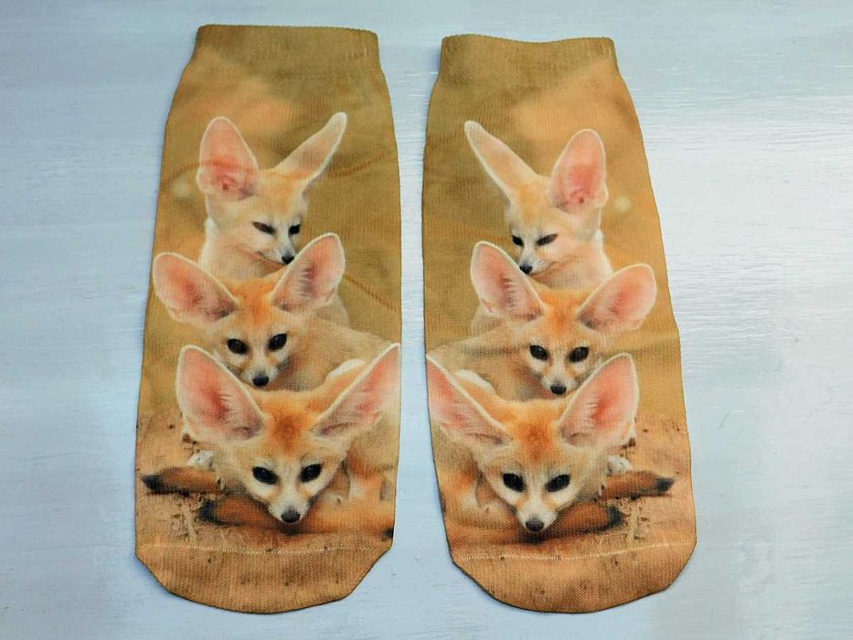 Skarpetki stopki liski rodzina lisów r 37-38