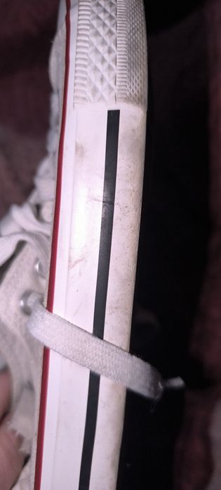 Buty trampki jak conversy białe