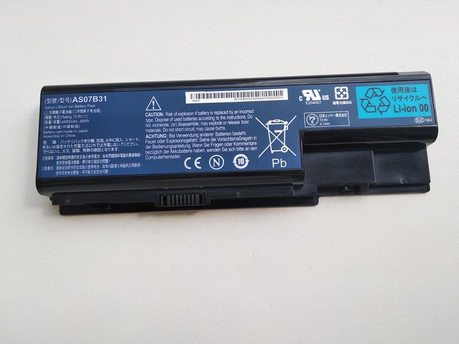 Аккумулятор для ноутбука Aser, Packard Bell