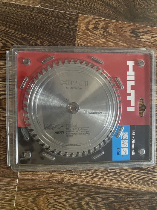 Hilti диски по дереву и метталу