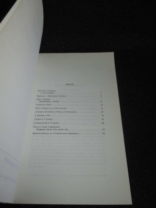 Livro Nós e a Europa ou as duas razões Eduardo Lourenço