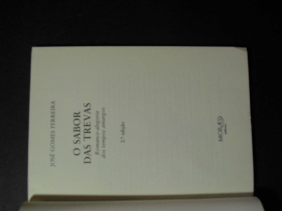 Ferreira (José Gomes);O Sabor das Trevas,