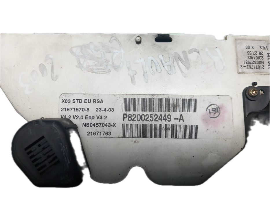 Quadrante / painel de instrumentos RENAULT Trafic II (FL)