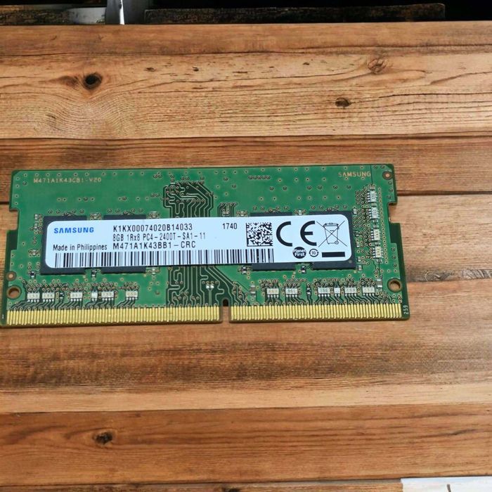 Pamięć do laptopa Samsung 8gb gwarancja