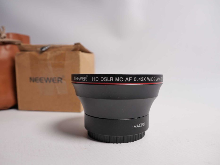 Професійний ширококутний об'єктив Neewer 52мм з функцією макро адаптер