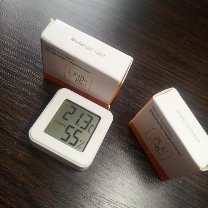 Метеостанція домашня температура вологість