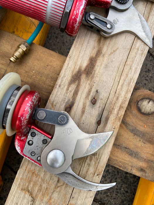 Tesouras de poda pneumáticas