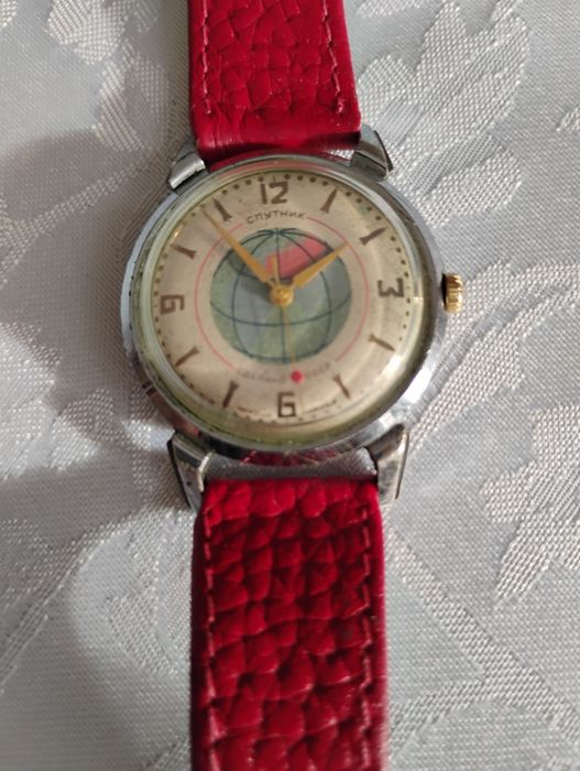Zegarek Sputnik lata 60' pobieda sława start