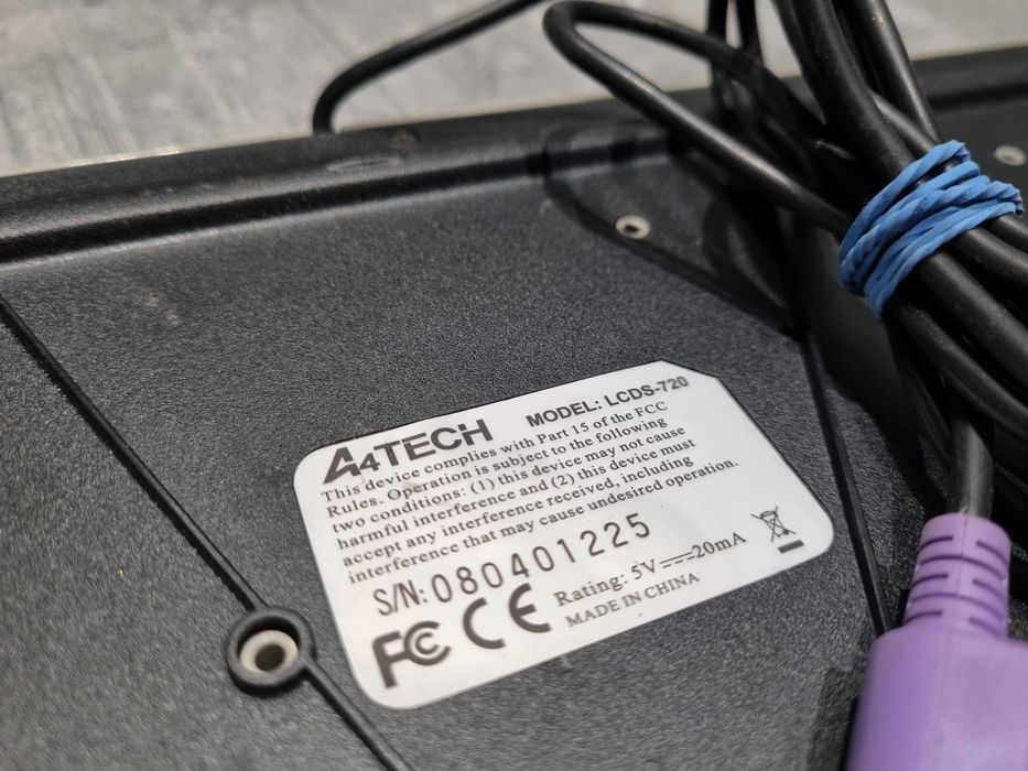 Klawiatura A4Tech Anti RISI PS2