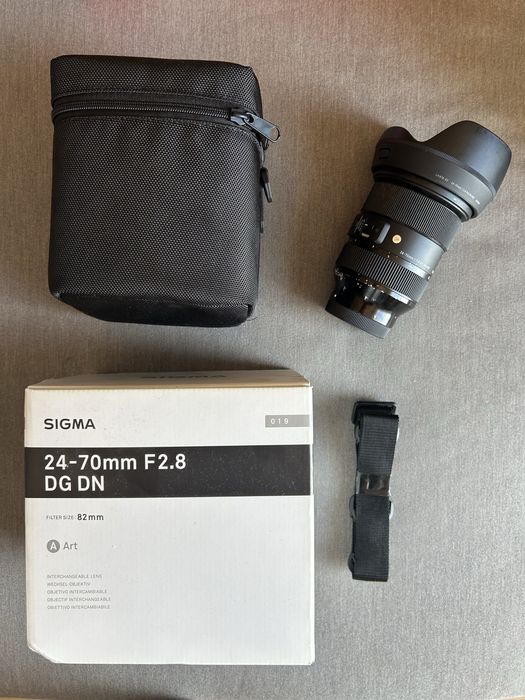 Lente/ objetiva Sigma 24-70mm F2.8 DG DN ART e-mont sony