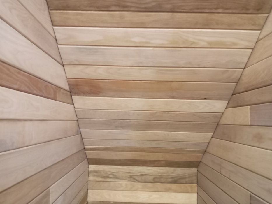 Вагонка ясень строганная