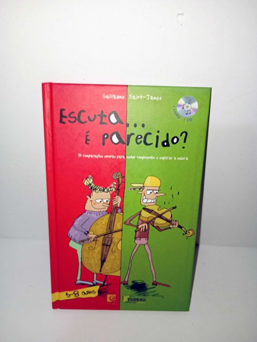 Escuta... é Parecido? 5-8 anos (Livro + CD)64298039908737120