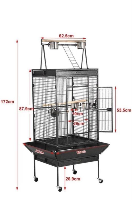 Gaiola para papagaio