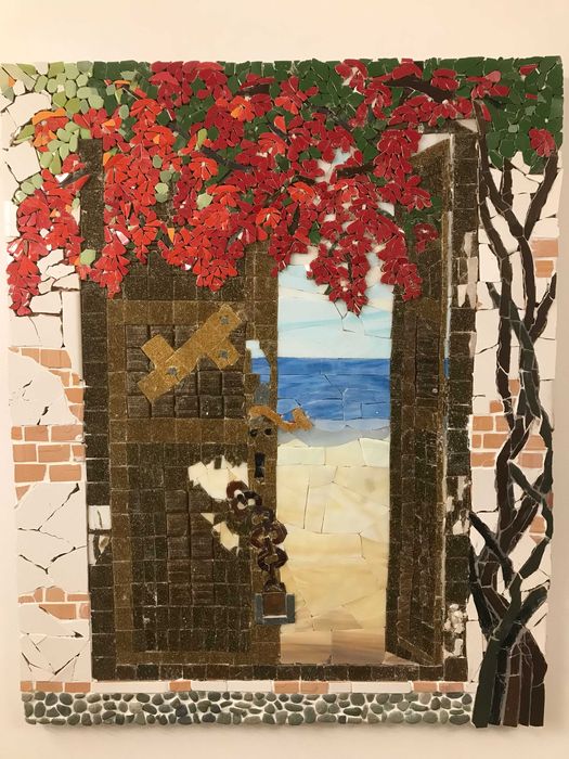 Obraz mozaika "Smak wakacji". Projekt Beata Perenc