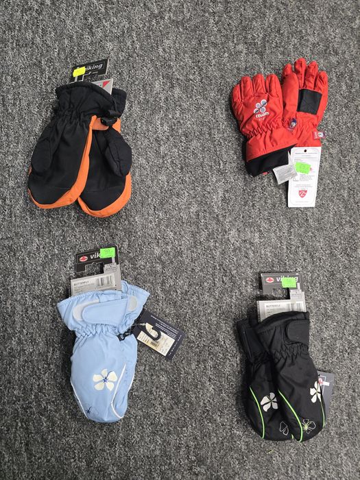 Rękawiczki narciarskie, snowboardowe dziecięce, juniorskie