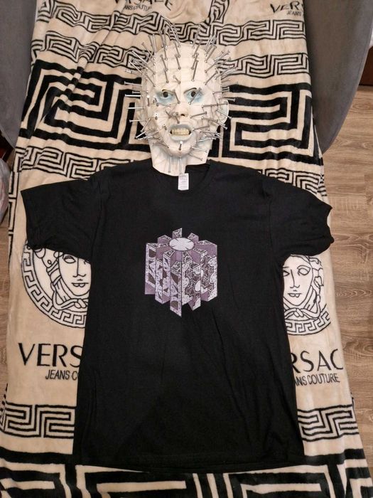 Маска +футболка на хеллоуин по мотивам фильма ужасов Восставший из ада