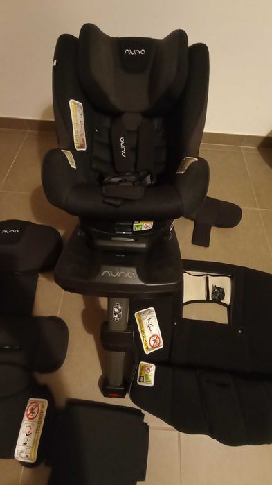 Cadeira auto NUNA - Rebl Plus , ISOFIX , Rotação 360 , contra marcha.