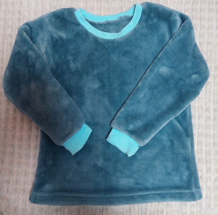 Плюшевая детская пижама костюм для дома