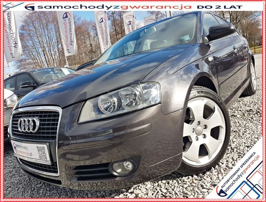Audi A3 Sportback Piękne AUDI A3 1.6MPi 102KM przeb 156tyś SERWIS 1ROK GWARANCJI !!