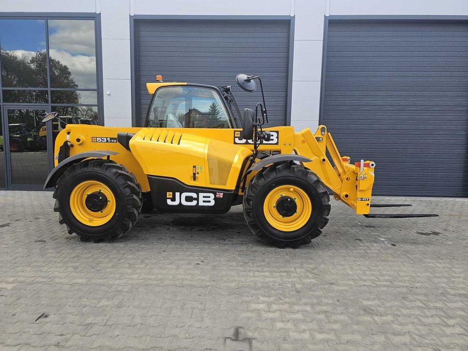 JCB 531-70 KLIMA Joystick FABRYCZNIE NOWA Kamera Ładowarka 7m 3,1t